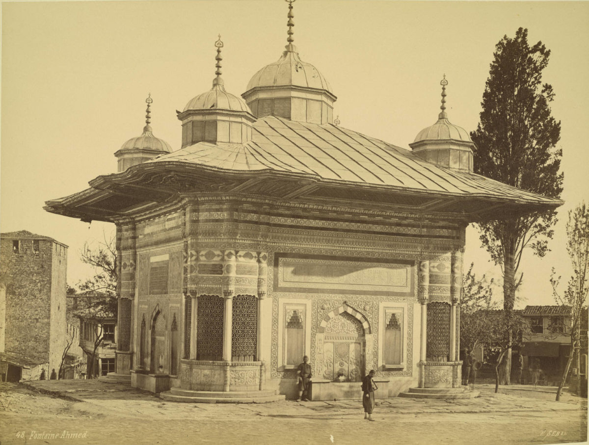 Brunnen von Sultan Ahmet III, Istanbul, 1865-1880