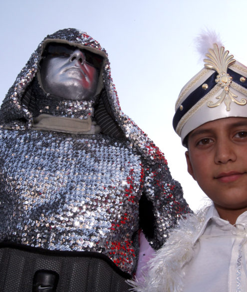 Suennet-Feier-mit-Robotman von RobotAdam - RobotMan Mustafa