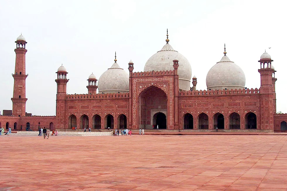 Badshahi Moschee, Lahor, Pakistan