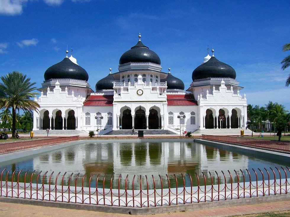 Baiturrahman Große Moschee, Banda Aceh, Indonesien