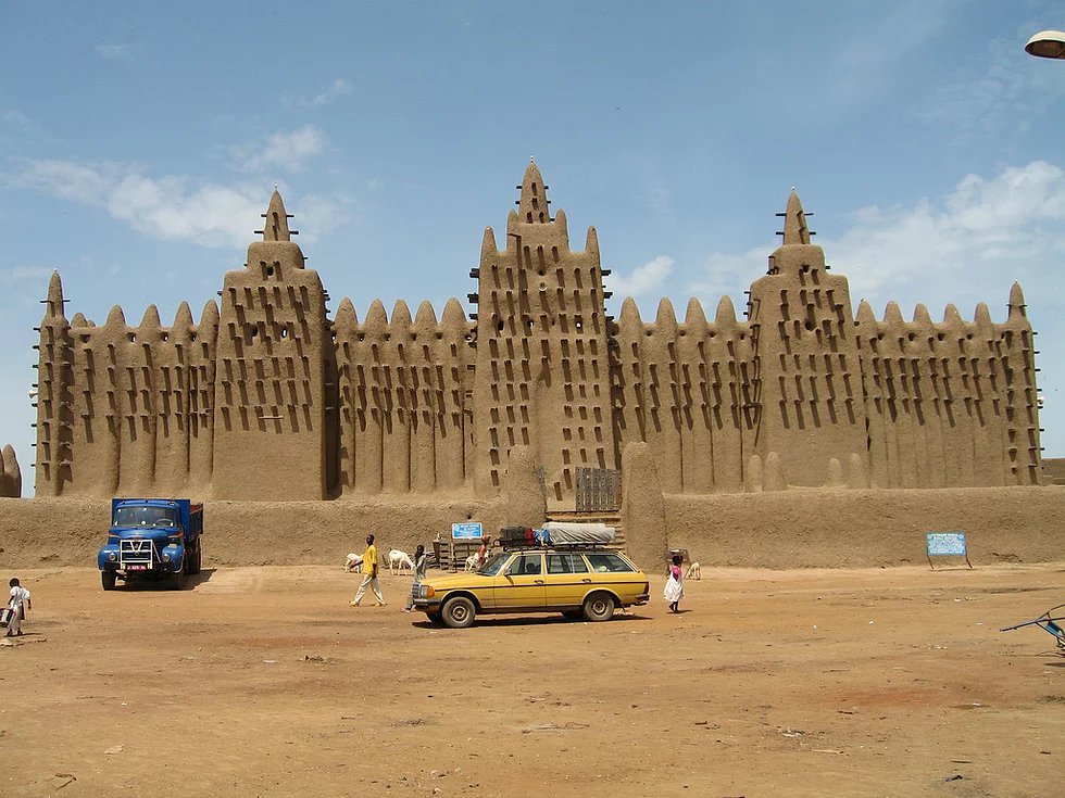 Große Cenne Moschee, Cenne, Mali
