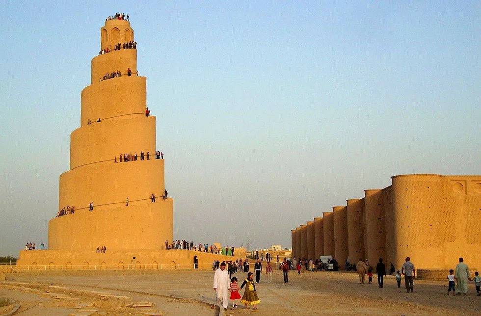 Große Samarra Moschee, Samarra, Irak