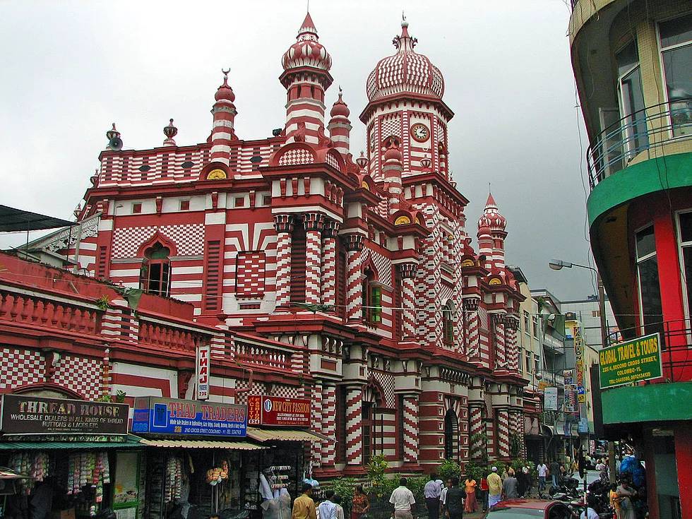 Ul-Alfar Moschee, Kolombo, Sri Lanka